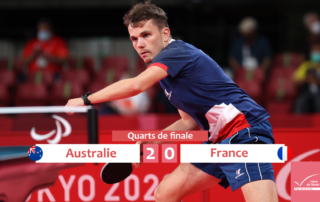 Résultats quarts par équipes