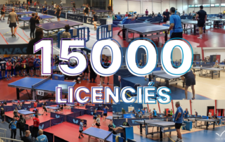15000 licenciés pour la saison 21-22