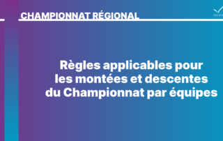 Montées et descentes championnat