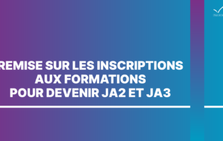 Remise inscriptions formations JA