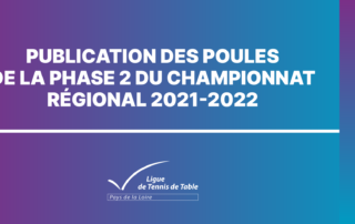 211228 Poules phase 2 Championnat