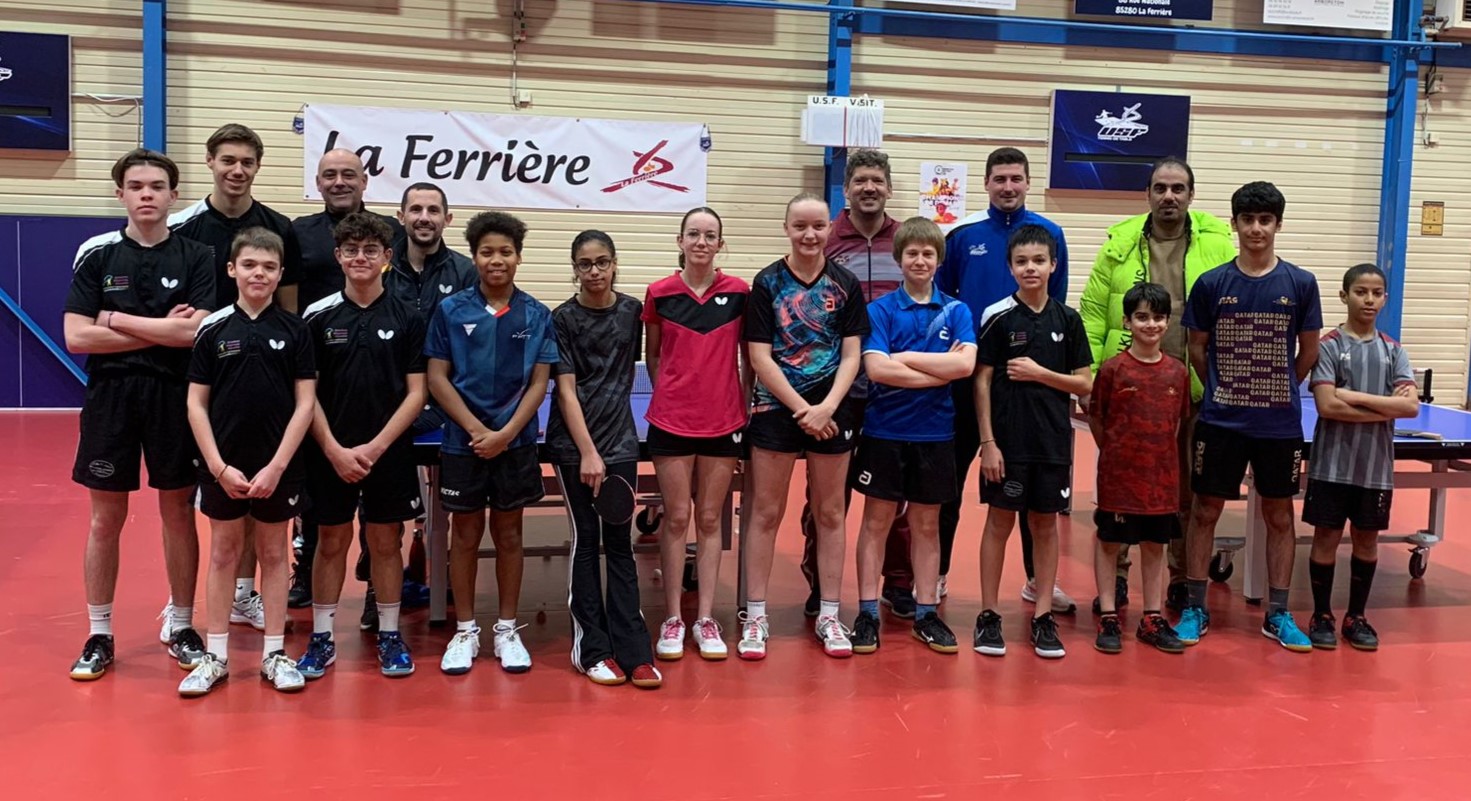 Le P le Espoirs En Visite La SRA De La Ferri re Tennis De Table Le P le Espoirs En Visite La SRA De La Ferri re Tennis De Table